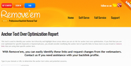Anchor Text Over Optimization Tool and Anchor Text Diversity Report by Remove'em