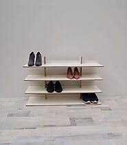 Buy Shoe Rack White Wood (schuhregal weiß holz) @best prices!
