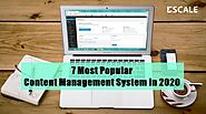 7 Most Popular Content Management System in 2020