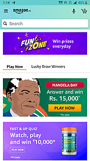 Amazon Mandela Day Quiz: Win Rs15,000 Amazon Pay Balance
