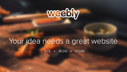 Weebly is the easiest way to create a website, store or blog
