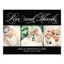 Love and Thanks | Wedding Thank You Card