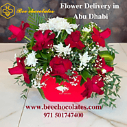 Flower Delivery in Abu Dhabi - Beechocolates