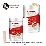 Website at https://premiumitalianfoodathome.com/collections/kimbo