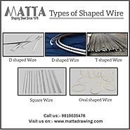 Matta Drawing | Manufacturer & Suppliers of Shaped Wires In India