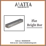 Matta Drawing | Flat Bright Bar Manufacturer & Suppliers In India