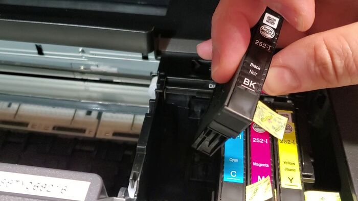 how to make my printer print without black ink