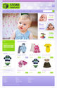 Online Professional Baby Store Template | Store Templates