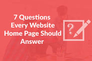 7 Questions Every Website Home Page Should Answer | Vocso