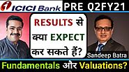 Sandeep Batra | ICICI Bank | Q2 FY21 Results Expectations