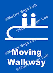 Moving Walkway Sign and Images in India with Online Shopping Website.