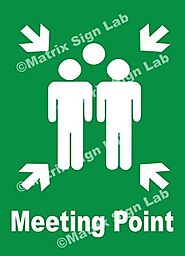 Meeting Point Sign and Images in India with Online Shopping Website.