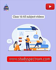 Class 10 all subject videos
