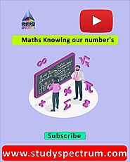 6 Maths Knowing our number's