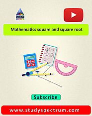 7 Mathematics square and square root