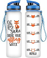Motivational Tracking Water Bottle