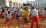 Ivrea Orange Festival: Ivrea, Italy.