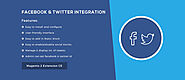 Magento 2 Social Media Integration - Facebook & Twitter Integration Extension
