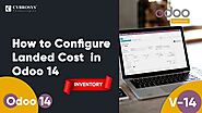 How to configure landed cost in Odoo14