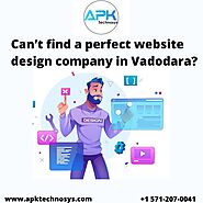 Looking for an excellent website design company in Vadodara?