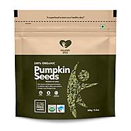 Buy Organic Pumpkin Seeds, 100g Online, India | Nourish You