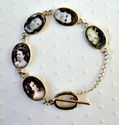 Personalized Photo Charm Bracelet - Gift for Her; Keepsake Jewelry
