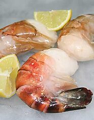 Buy Headless King Prawns 6/8 net 800g Online at the Best Price, Free UK Delivery - Bradley's Fish