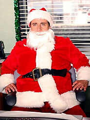 Steve Carell The Office Santa Claus Costume Jacket