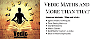Vedic Maths Classes in Delhi, Top Vedic Math Tutors, Calculate Fastest