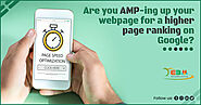 AMP: How can it help to increase your website's Page Rank?