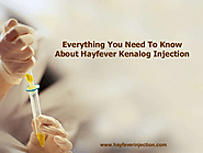 Everything You Need To Know About Hayfever Kenalog injection