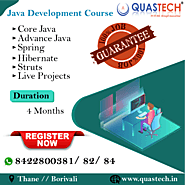 Java Development Course Classes Training institute @ QUASTECH