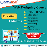 Web Designing Course Classes Training Institute @ QUASTECH