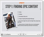 Keep looking for “Epic” content