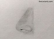 How To Draw A Nose From The Side » Human Body Drawing Tutorials