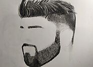 How To Draw A Beard Easy Step By Step » Human Body Drawing Tutorials