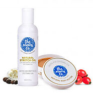 Stretch Marks Bundle for Moms to Be - Stretch Oil and Body Butter | The Moms Co
