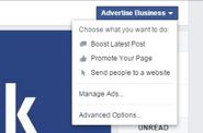 Facebook Replaces 'Build Audience' Button on Pages with 'Advertise Business' - AllFacebook