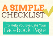 Evaluate Your Facebook Page With This Simple Checklist [INFOGRAPHIC]