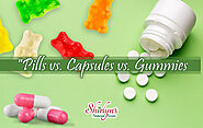 What is the Difference Between Pills and Capsules and Gummies?