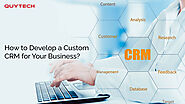 Develop a Custom CRM for Your Business