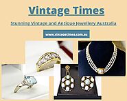 Stunning Vintage Engagement Rings & Jewellery Online Australia