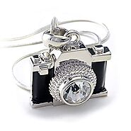 Photography Crystal Necklace