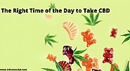 The Right Time of the Day to Take CBD