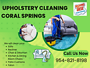 Revive Your Furniture with Upholstery Cleaning by Heaven's Best Coral Springs