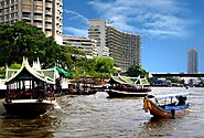 Boat ride on Chaophraya River