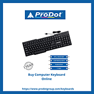 Website at https://www.prodotgroup.com/keyboards
