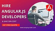 Hire AngularJs Developers | AngularJs Development Company