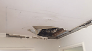 How To Repair The Damaged And Sagging Drywall In The Ceiling?