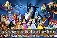 5 types of Characters that Build your Story Scene for animation